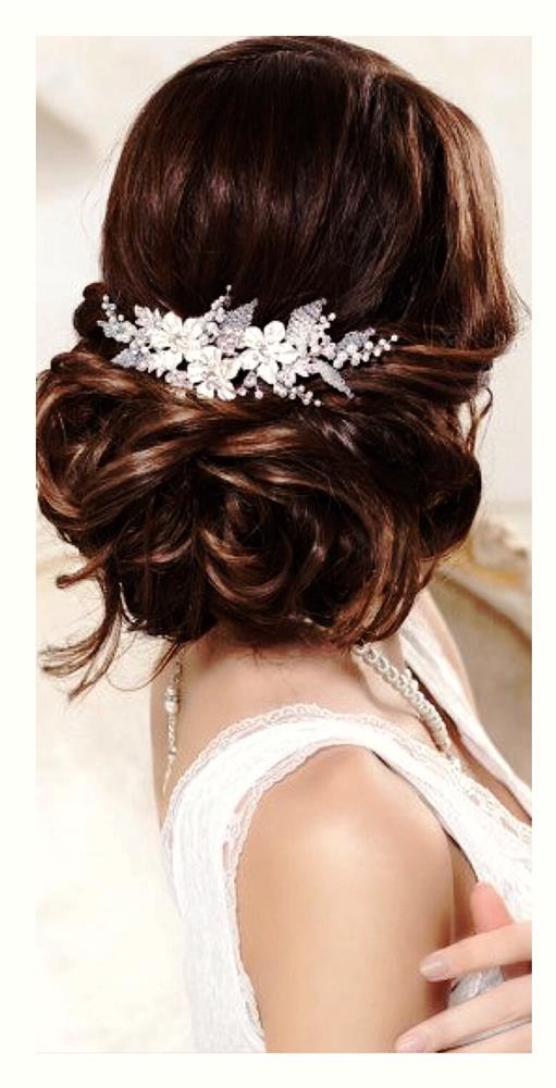 bridal hair design